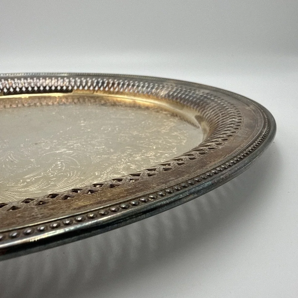 Vtg Silver-plate 12
